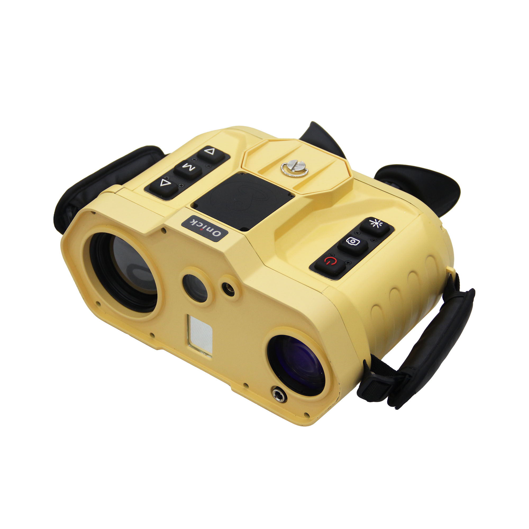 Binocular fusion thermal imager handheld reconnaissance device